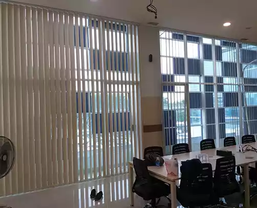 Vertical Blind Dimout